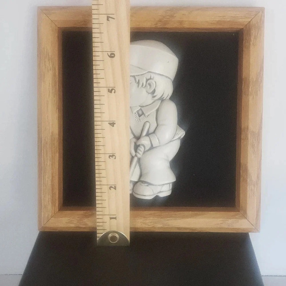 Miller Studio Original Designs,Handcrafted Golf Boy Wall Plaque. - Picture 5 of 5